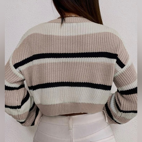brand new color block striped sweater - Picture 2 of 2